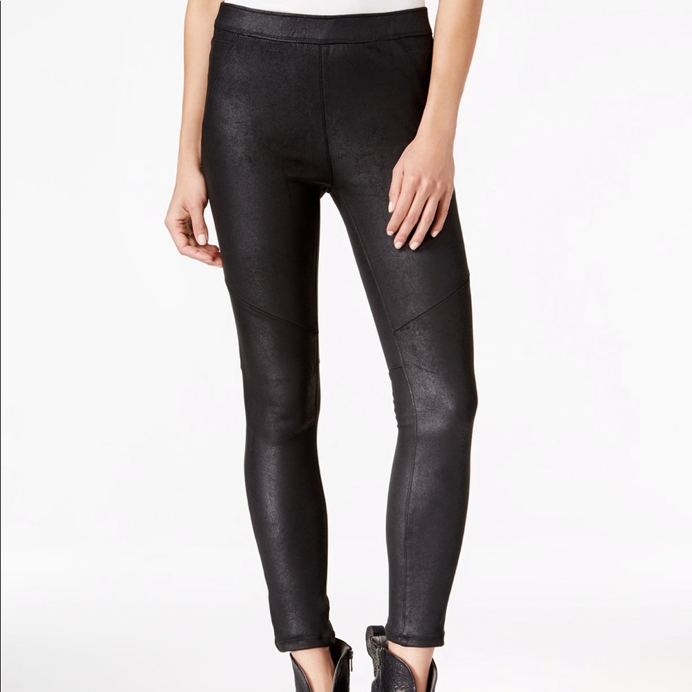 Free people faux leather leggings